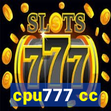 cpu777 cc